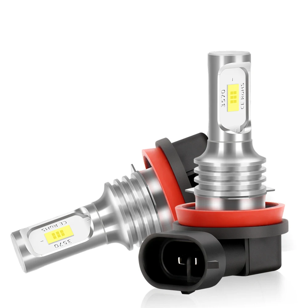 

2 шт. H8 H11 Светодиодная лампа H16 JP 9005 HB3 9006 HB4 9145 9140 Светодиодная лампа Супер яркие автомобильные противотуманные фары Дневные ходовые огни 12 В 6000 К