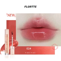 flortte beauty lip lasting tint first kiss series water glossy nice to meet chu blooming liquid lipstick makeup women cosmetics