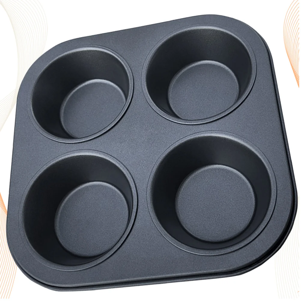 

1pc Steel Muffin Pan Pastry Molds Cookie Muffin Tray Muffin Pans Nonstick 12 Cake
