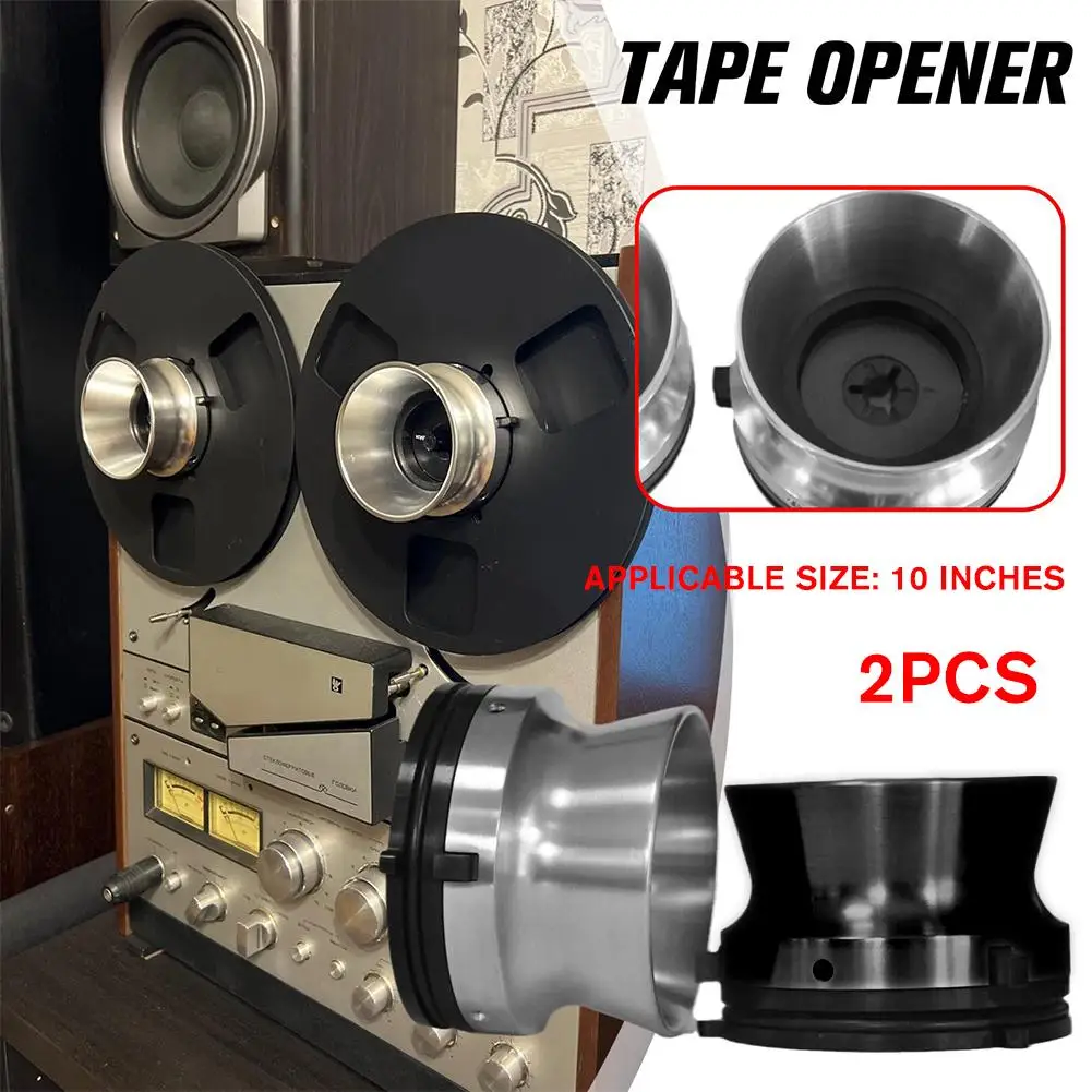 

1pair 1/4 10 Inch Opener For Studer ReVox Aluminium NAB Hub Adapter Universal Loading Device For B67 Akai Teac Opener Adapt E1U3