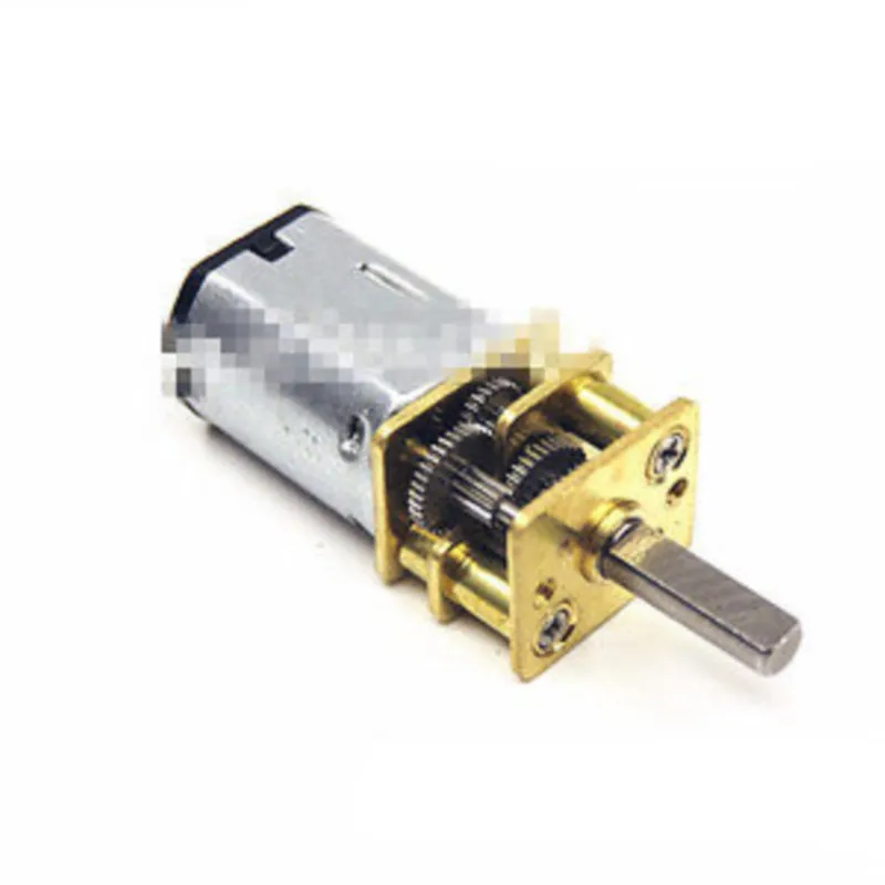 12GA-N20 DC 3 V 6 V 12 V Выход DC редуктор Скорость Уменьшить мотор DIY игрушечный автомобиль 3 мм Диаметр 15 об/мин-8000 об/мин