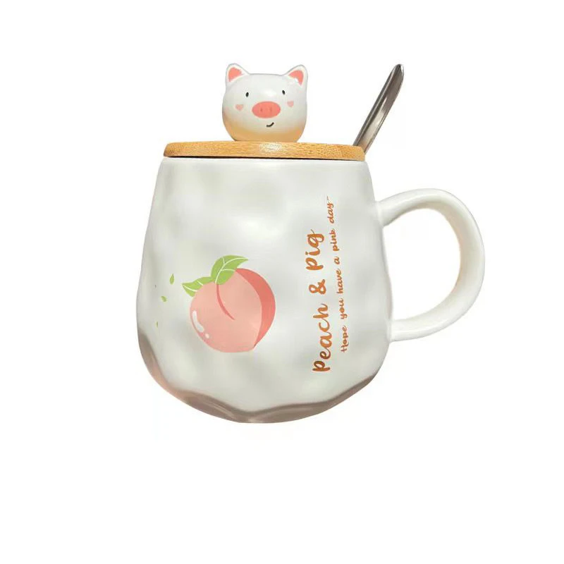 

Ceramic and Ceramic Cup Kawaii Coffe Mug Coffee Cups Mugs Cute Pottery Ceramics Set Cofee Tea Go Drinkware Kitchen Dining Bar