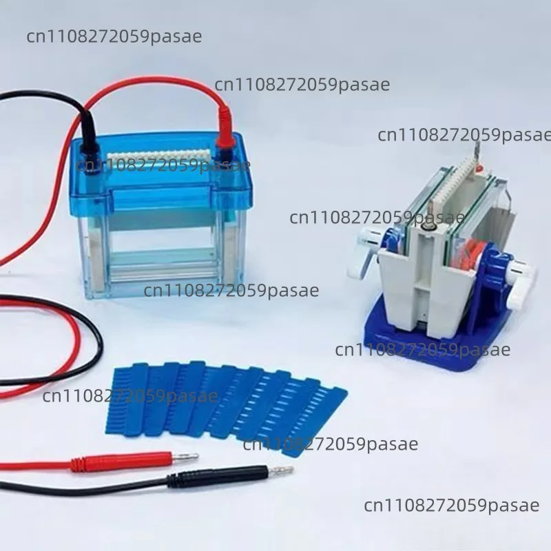 Фото Электрофорезная камера для вертикального электрофореза белков DYCZ-24DN, гелевая электрофорезная камера для переноса белков DYCZ-40D, двухслойная №1