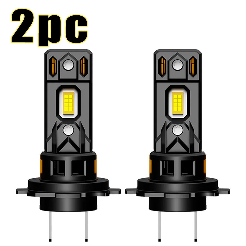 

H7 H4 Светодиодные фары Canbus без ошибок Лампы для фар с вентилятором 2000 Вт Высокая мощность H7 Светодиодные автомобильные фары CSP Chip 2000000LM