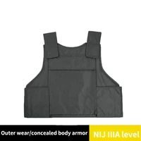 american standard iiia bulletproof tactical hunting vest cut proof body armor outdoor protective lightweight combat clothing