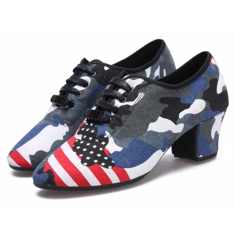 Latin Woman Dance Shoes Jazz High Heels Ballroom Salsa Latino Female Modern Training Dancing Sneakers Zapatos baile latino mujer