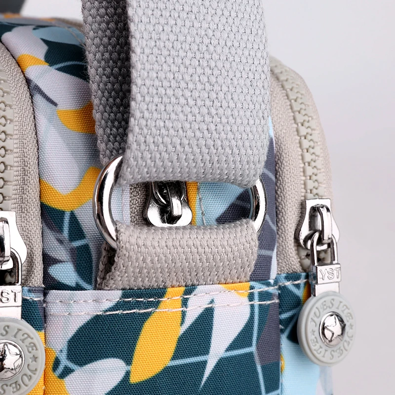 Small Casual Printing Female CrossBody Bag Elegant Women Shoulder bag Nylon Ladies Messenger Bag Flower Daily Girl Handbag