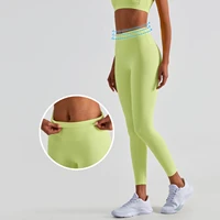 new high waist anti rolling yoga pants women soft elastic push up fitness leggings hip lift sports pants running training pants