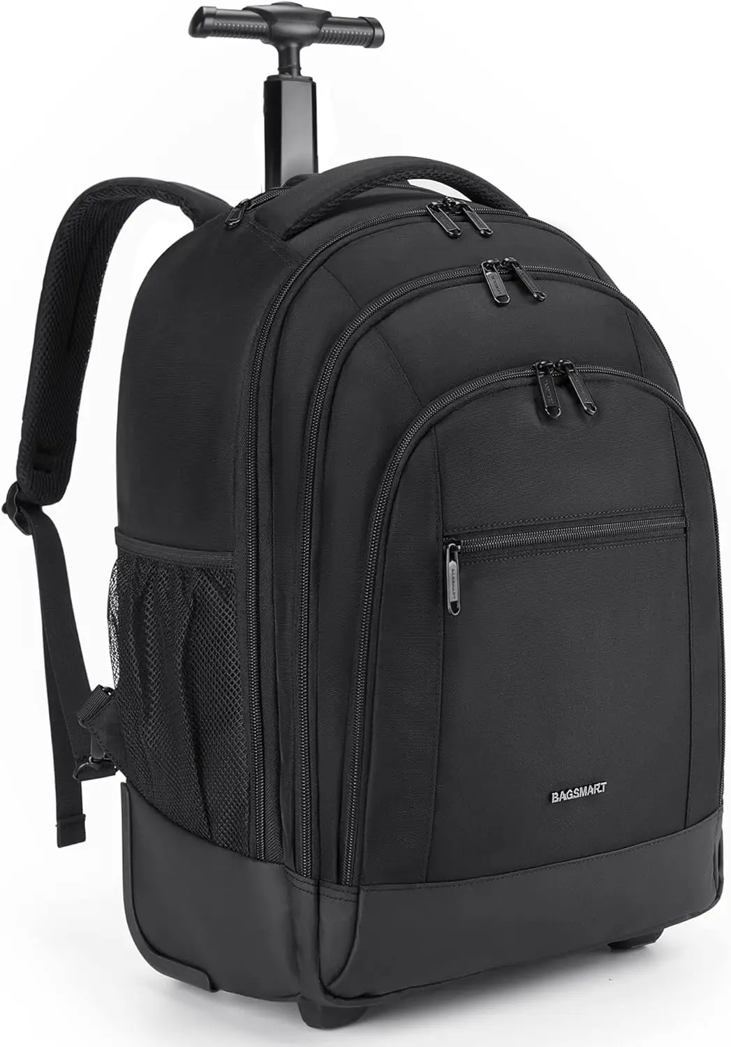 

Rolling Backpack, Water Resistant Travel Laptop Backpacks with Wheels, Large Roller College Bookbag wheeled Computer Bag Busines