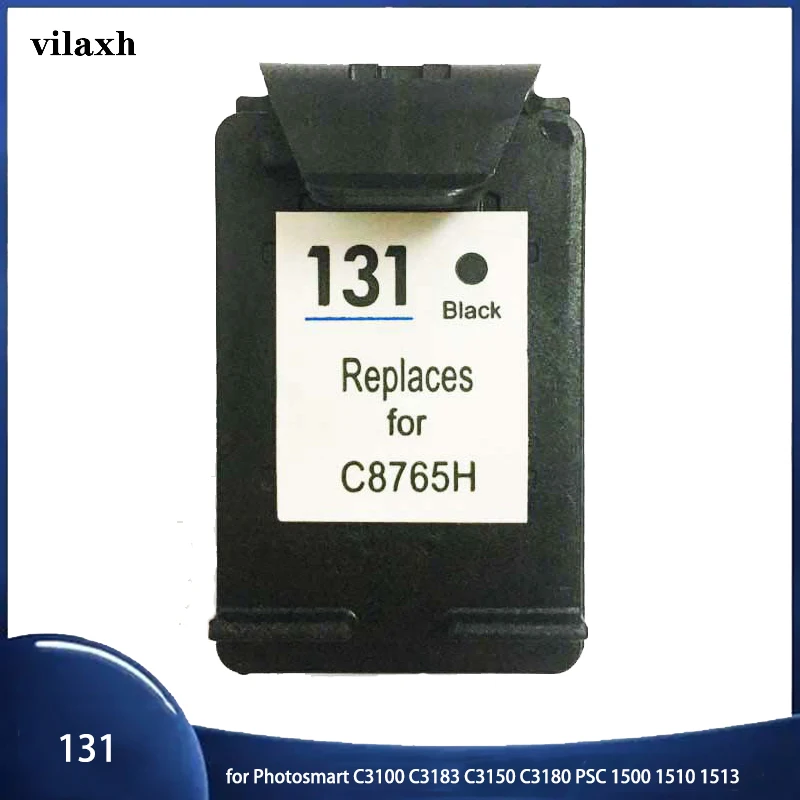 

Vilaxh 131 135 134 Compatible Ink Cartridges Replacement For HP 131 Hp134 Hp135 for Photosmart C3100 C3183 C3150 C3180 PSC