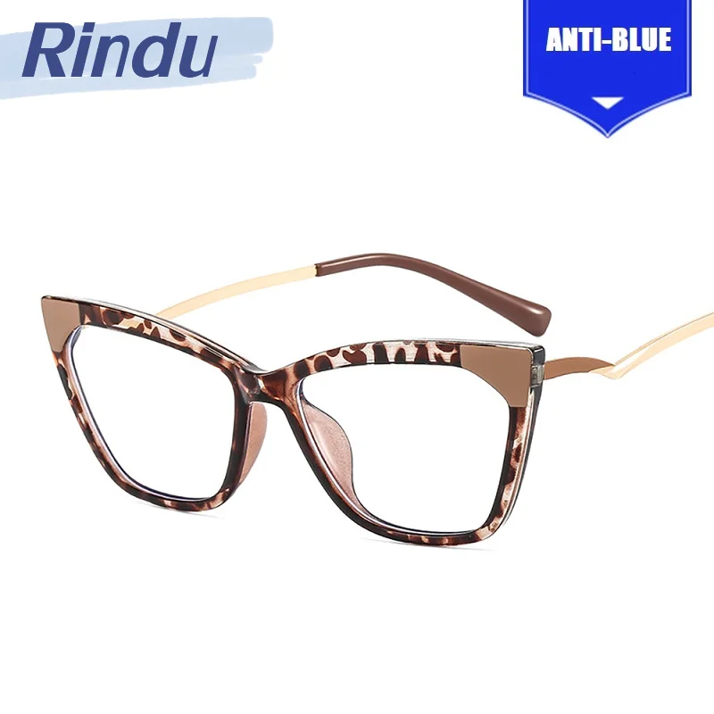 

Fashion Cat Eye Clear Myopia Prescription Glasses Frame Women Men Transparent Lens OpticalUrltra-Light T Eyeglasses Frame Unisex