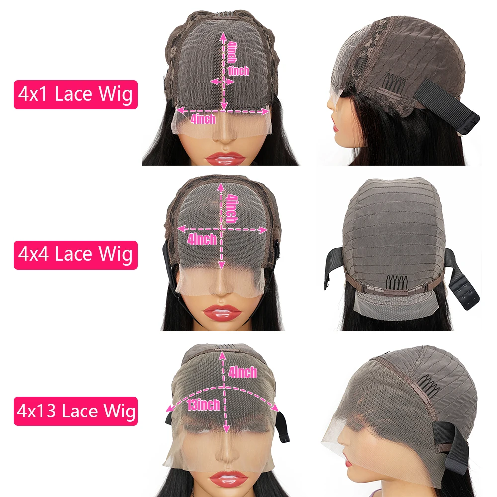 180% Имбирно-Оранжевый 13x4 Парик Фронта Шнурка Объемная Волна 4x4 Прозрачный