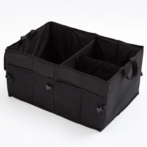 Akzz ящик для хранения в багажник автомобиля, складной ящик для хранения большого размера в машину, плотный ящик для хранения из ткани Оксфорд, автомобильные принадлежности