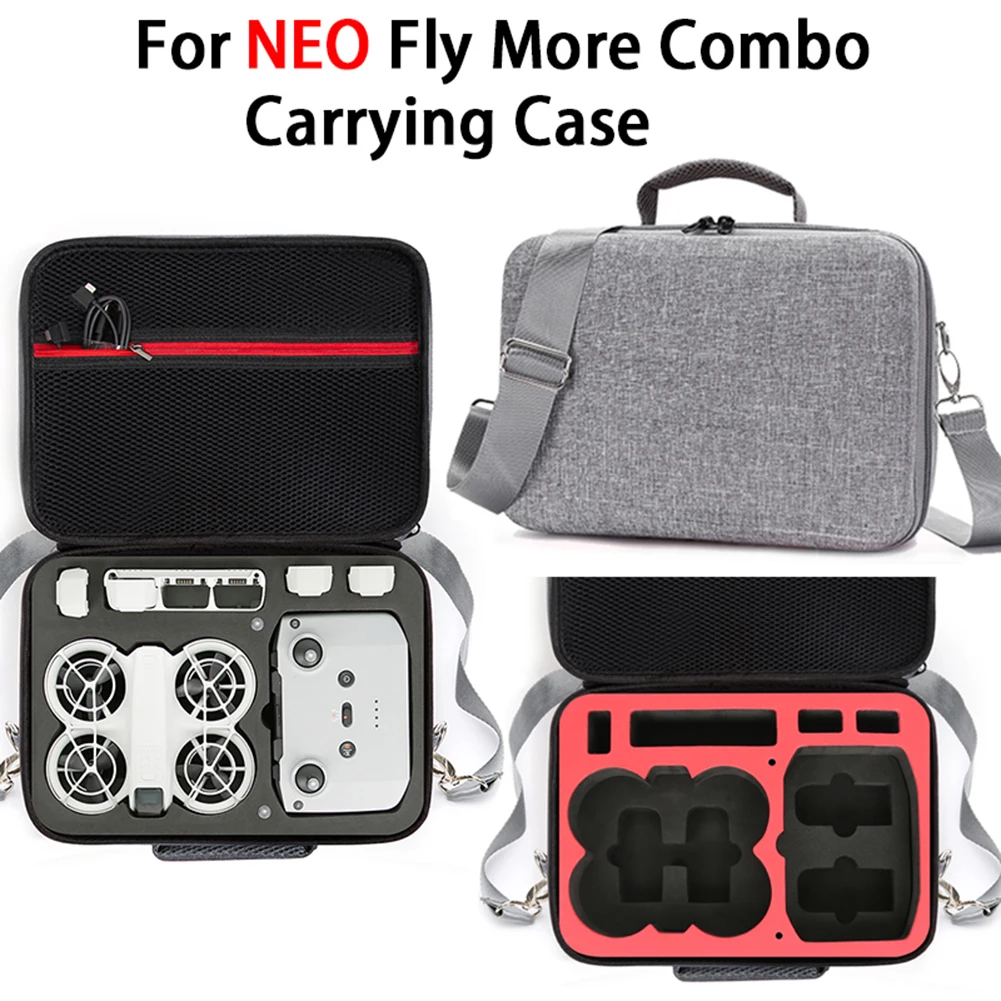 Чехол для DJI Neo портативная защитная сумка хранения из искусственной кожи