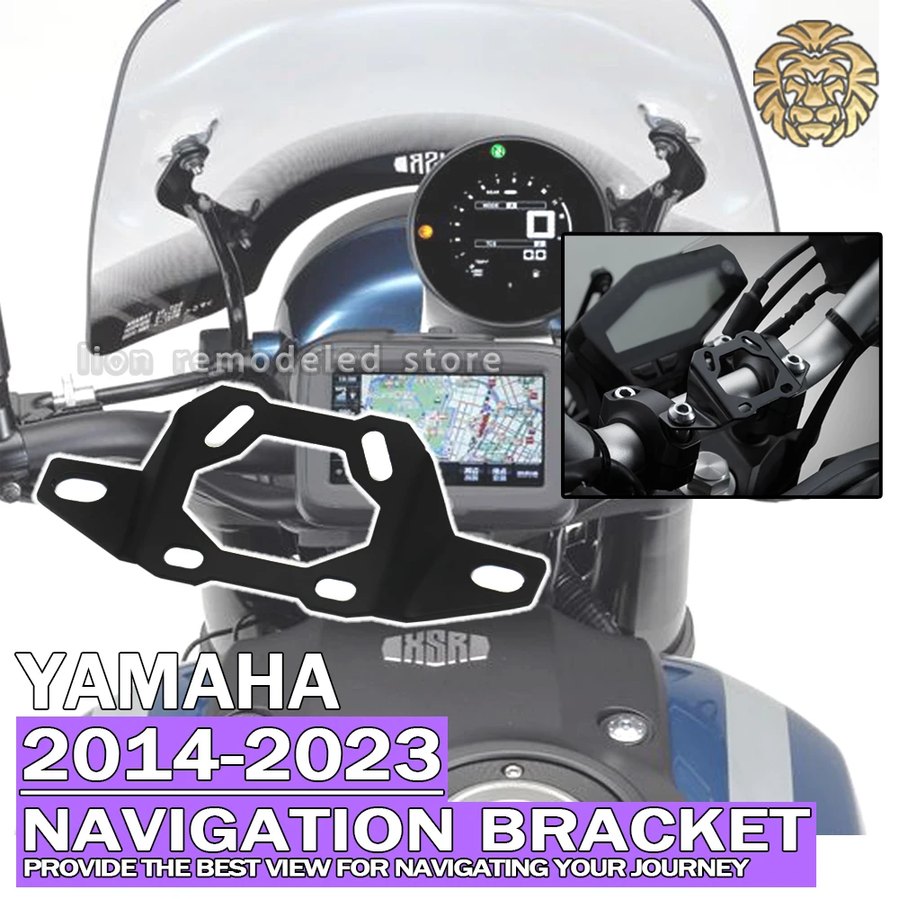 

for yamaha mt09 mt 09 xsr900 xsr 900 mt 10 2014 2015 2016 2017 2018 2019 2020 2021 Motorcycle Navigation bracket accessories