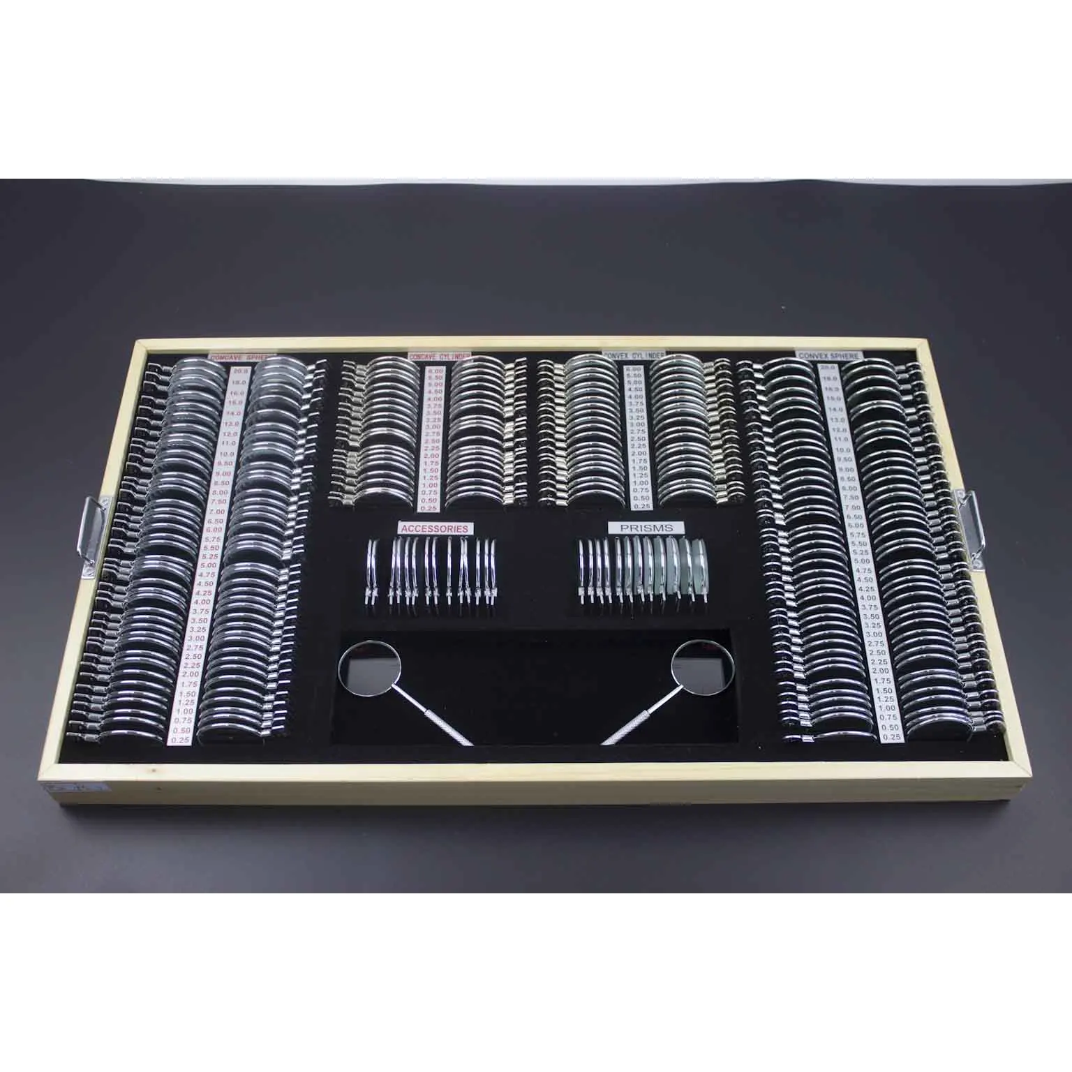 

Trial lens set Metal Frame 266 pcs Optometry Equipment