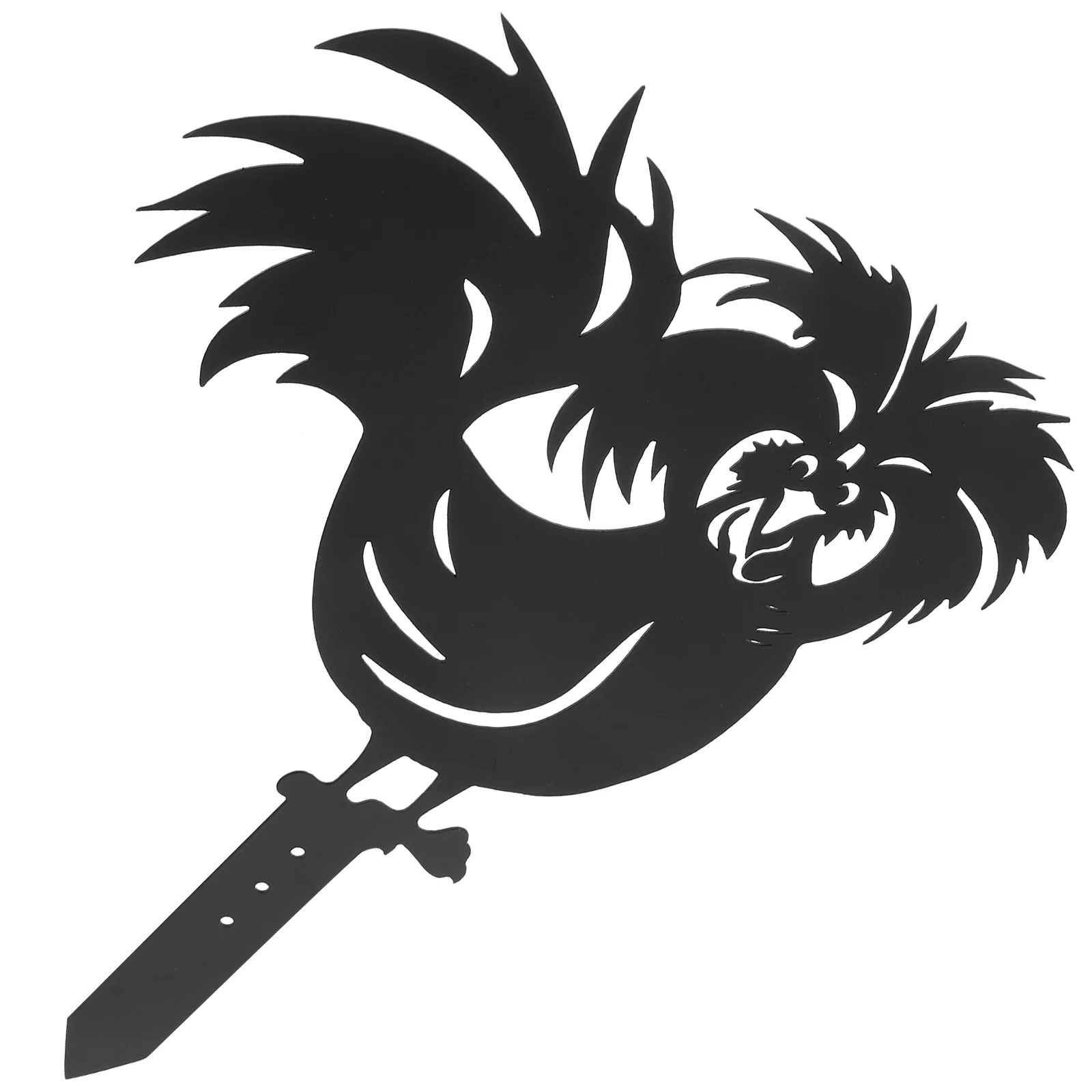 

Rooster Cumpleaños Para Poultry Stake Iron Garden Animal Insert