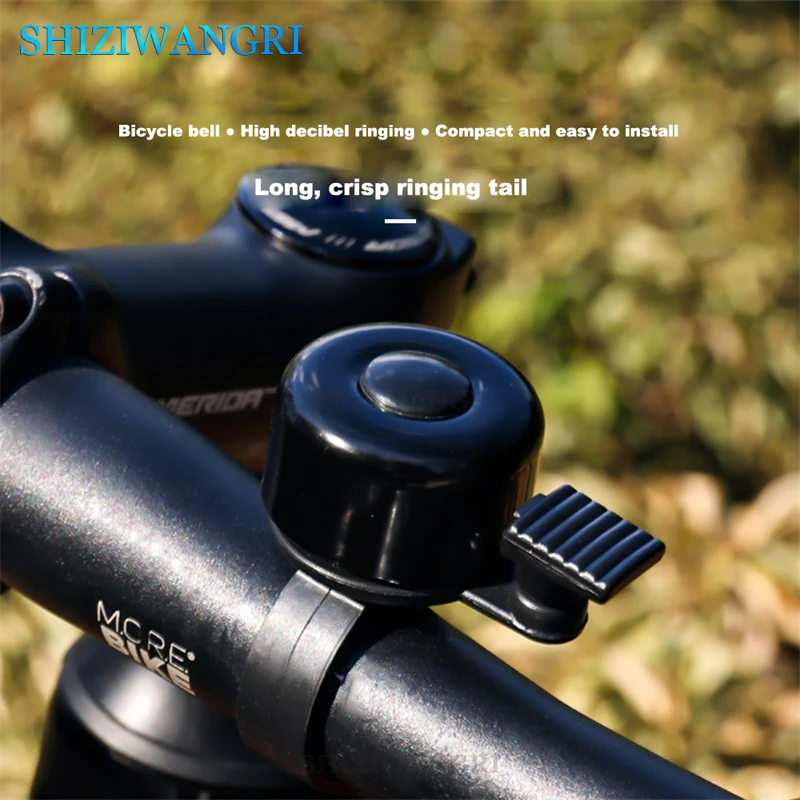 

Bicycle Bell Alloy Mountain Road Bike Horn Sound Alarm Doorbell Safety Warning Cycling Handlebar Metal Ring Bike Accessories