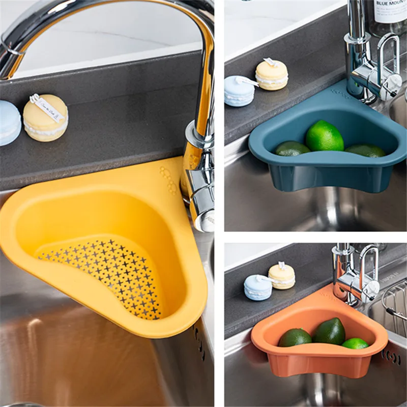 

Сливная корзина для кухонной раковины, сетка для раковины, обычная сливная корзина для фруктов и овощей, многофункциональная сливная корзи...