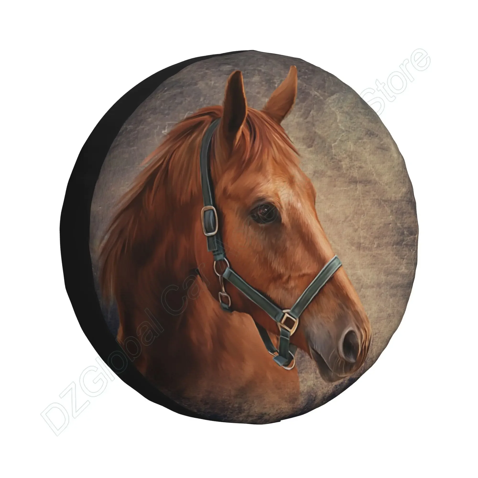 Чехол для запасного колеса лошади Palm Tree Summer Blue Sky защитный чехол колес