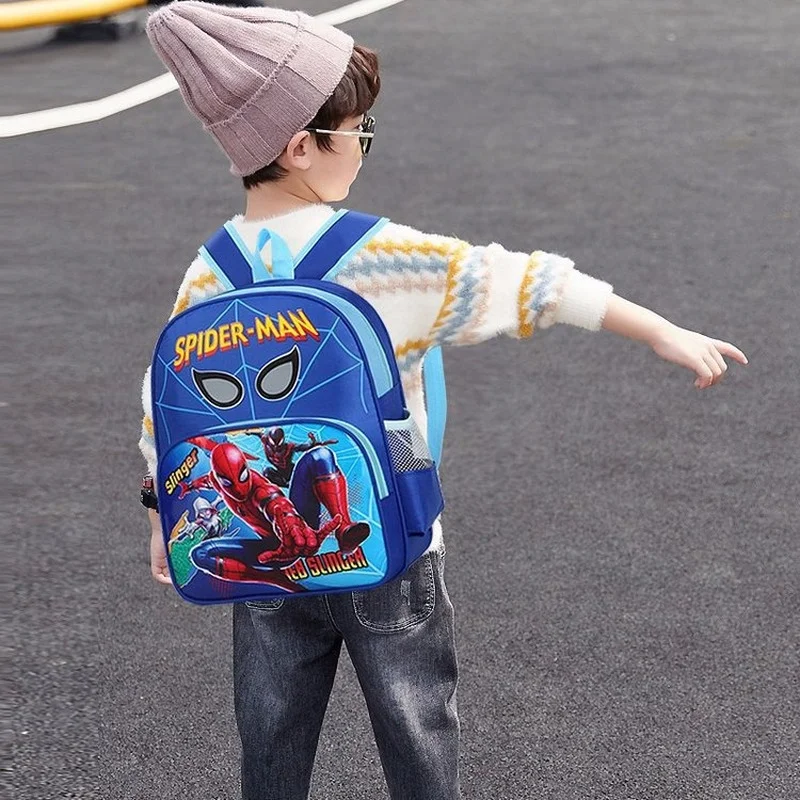 

Marvel Superhero Spiderman Bag Avengers Backpack Men's Book Backpack Fashion Cute Casual Student Schoolbag Boy