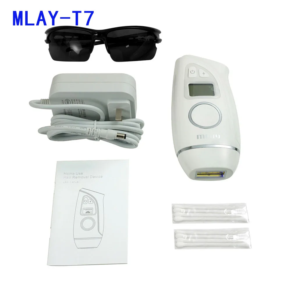 

MLAY T7 Hot popular mini home machine permanent laser ipl hair removal handy laser ipl hair remover Epilator for women