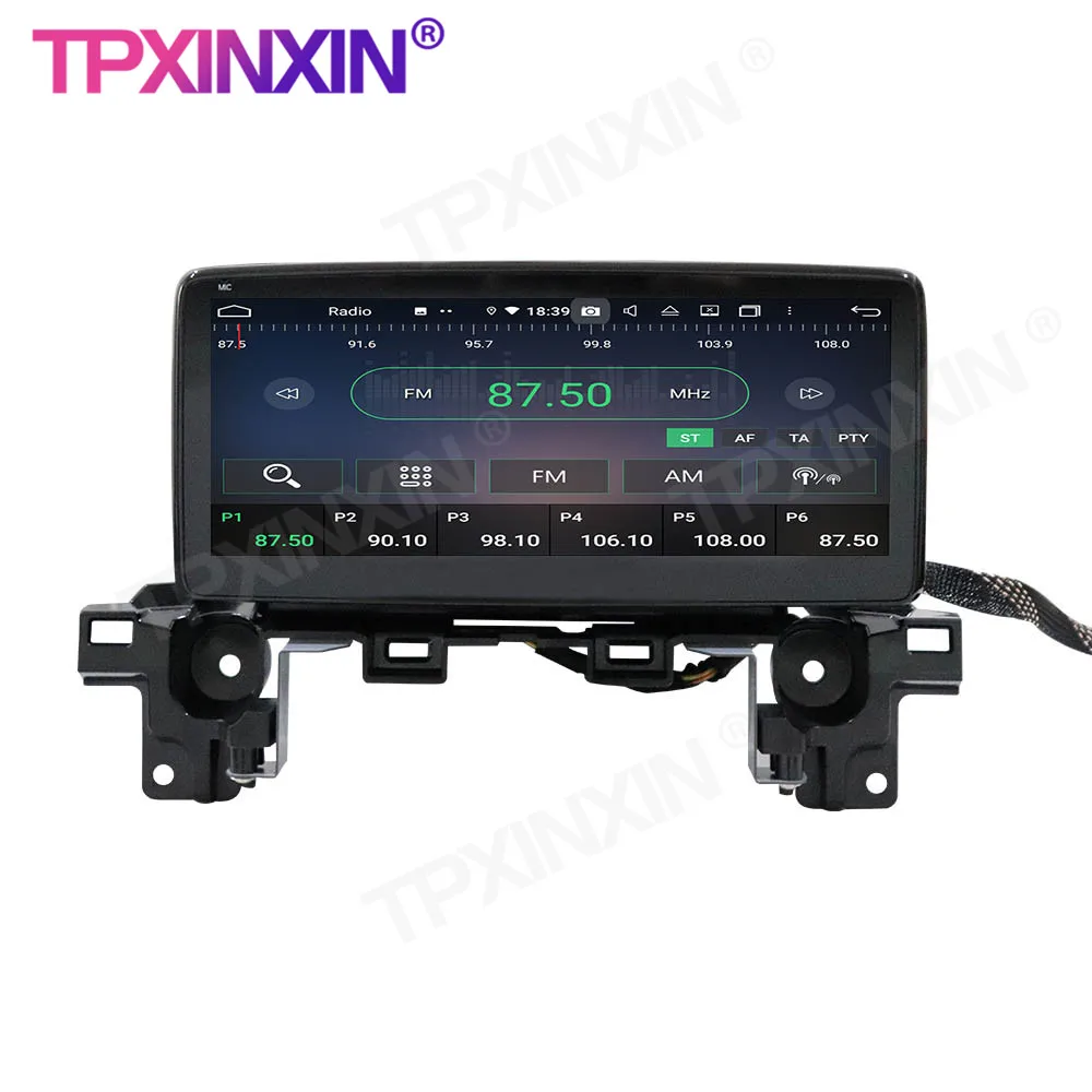 2din CarPlay Android 11 Автомагнитола для mazda CX-5 CX5 2017 2018 - 2021 Автомобильный GPS Радио