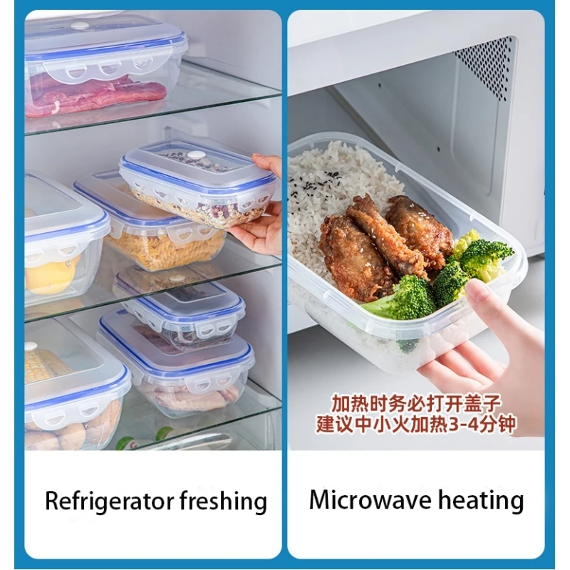 

Vacuum Jar Kitchen For Pump Box Hand Preservation Fresh-keeping Storage Food With Airtight Sealed Accessory Microwave Container