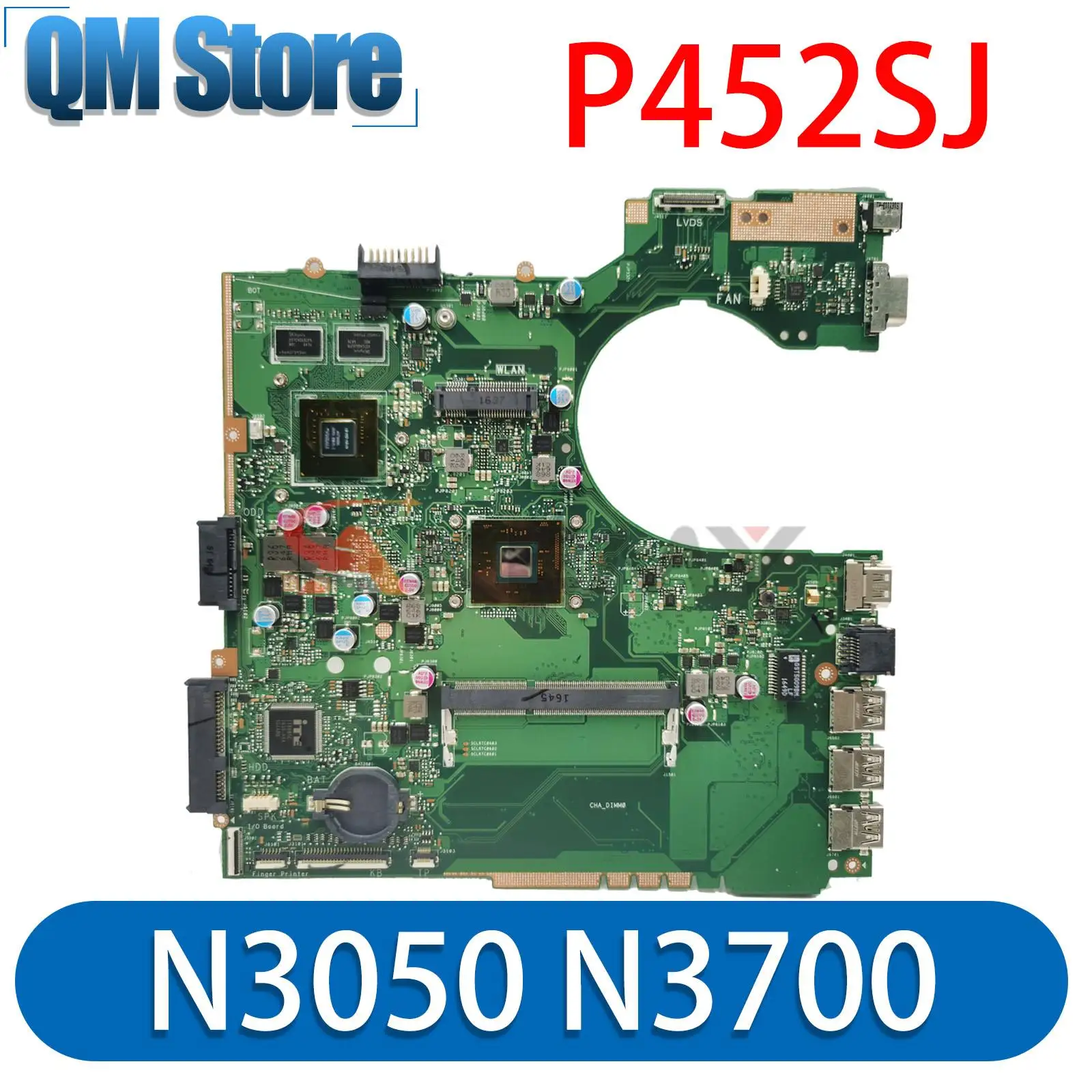 Материнская плата для ноутбука P452SJ Материнская плата ASUS PRO P2420SJ PX452SA PX452SJ PE452SA PRO452SA PE452SJ PRO452SJ P452SA N3050 N3700