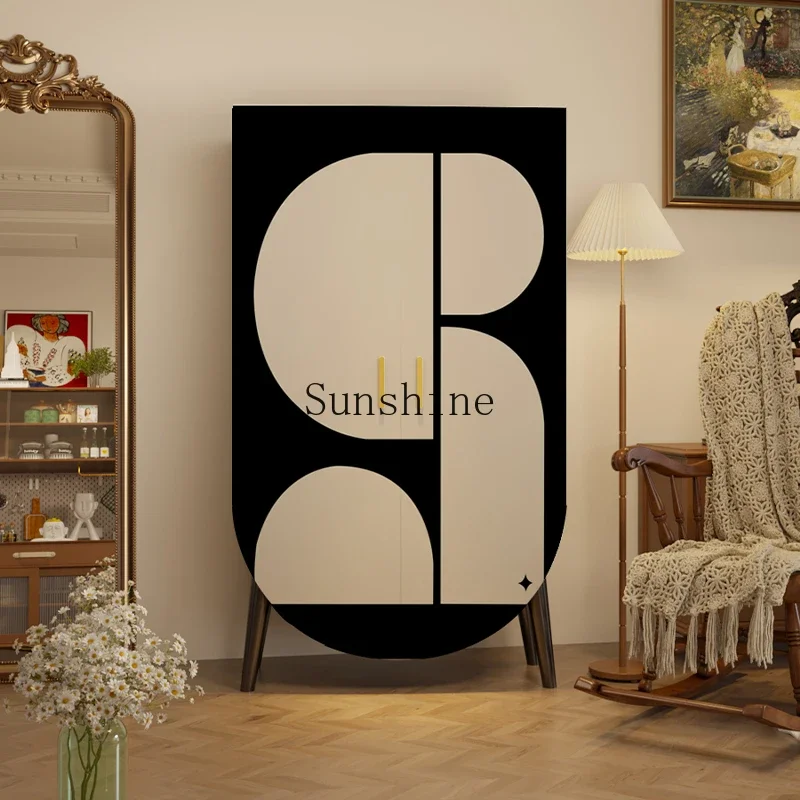 Современный простой многофункциональный шкаф для домашней спальни из массива