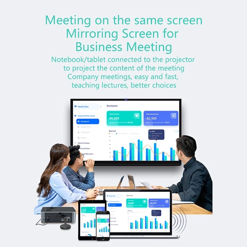 Литой адаптер для проектора смартфона к телевизору Wi-Fi дисплей подключи и