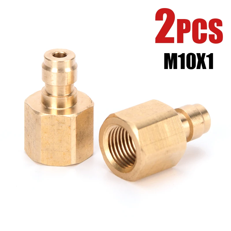 

2 шт. 1/8BSPP 1/8NPT M10x1 резьба медь быстроразъемный соединитель фитинги адаптер для заправки воздуха 8 мм быстроразъемное гнездо воздушные насосы