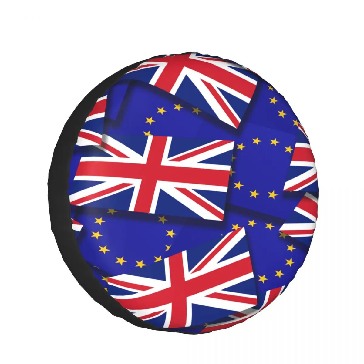 

Universal Car Tire Cover Case Spare Tire Wheel Bag Tyre Spare Storage Cover Polyester Flag Of The United Kingdom