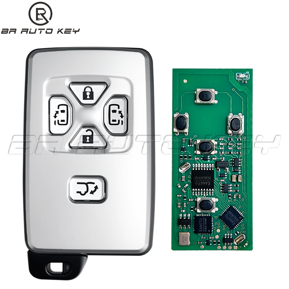 

271451-6221 6230 5 кнопок умный дистанционный автомобильный брелок без ключа для Toyota VELLFIRE PREVIA Alphard дистанционный брелок Fsk 312 МГц 4D чип