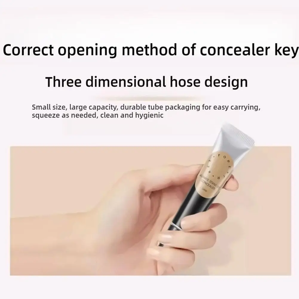Крем-консилер Foreverkey стойкий гладкий макияж для темных кругов под глазами следов