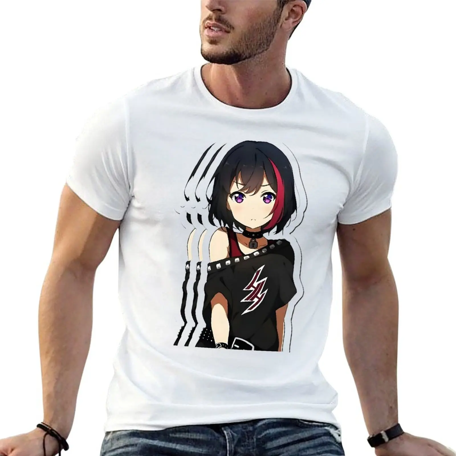 Фото Футболка Hentai Haven Chan, устойчивая к запаху, с короткими рукавами №1
