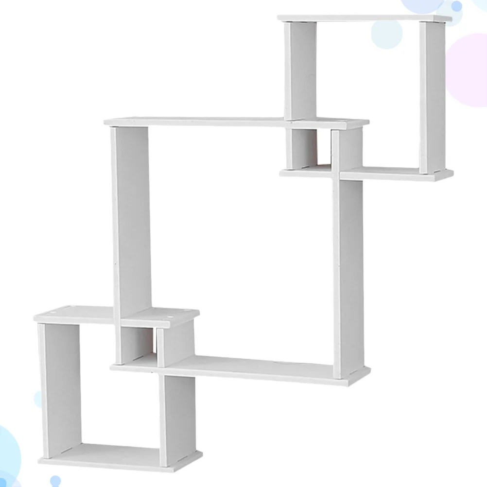 

Simple Living Room Storage Rack Hanging Shelves Wall Storage Holder Fashion Home Rack