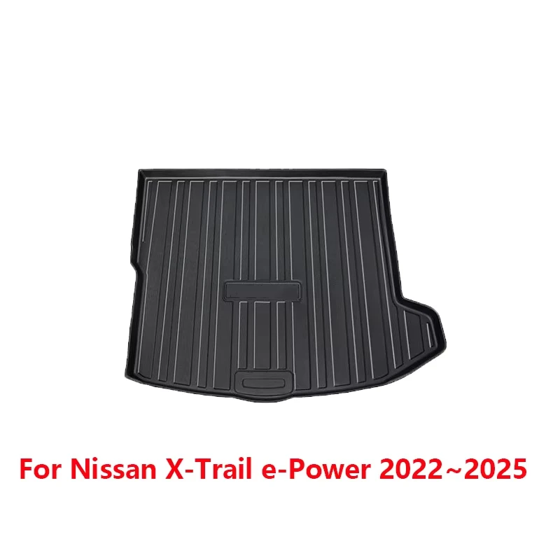 

Коврик для багажника TPE для Nissan X Trail T33, аксессуары e-Power Rogue 2023 2024 2022-2025, водонепроницаемый коврик для заднего багажника