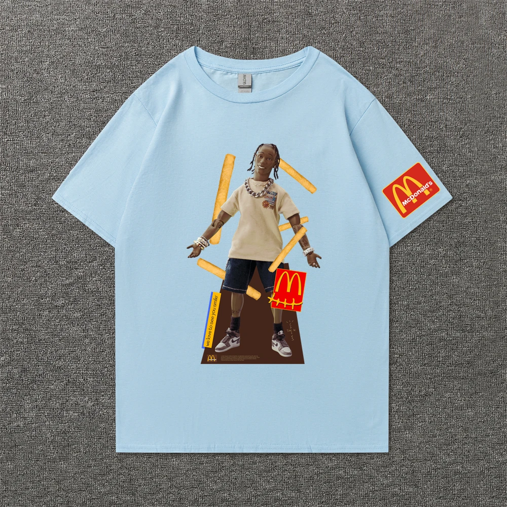 Футболка Мужская/Женская хлопковая с принтом Кактус-Джек |