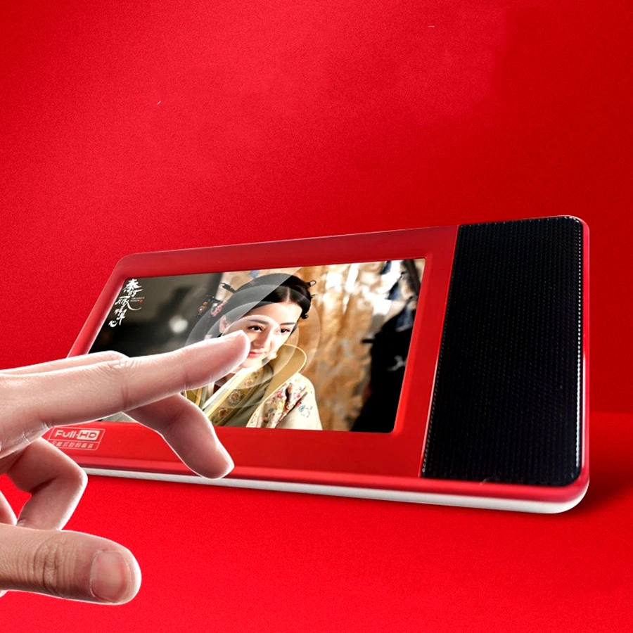 Портативный MP4-плеер с двумя динамиками и сенсорным экраном 8 ГБ Hi-Fi стерео без