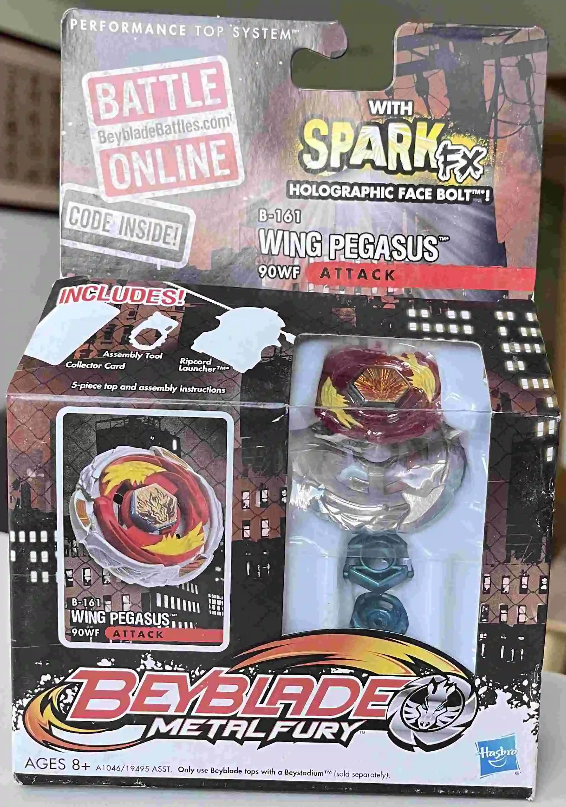 

Крылья Beyblade Spark FX B-161, 90WF, металлическая фурия