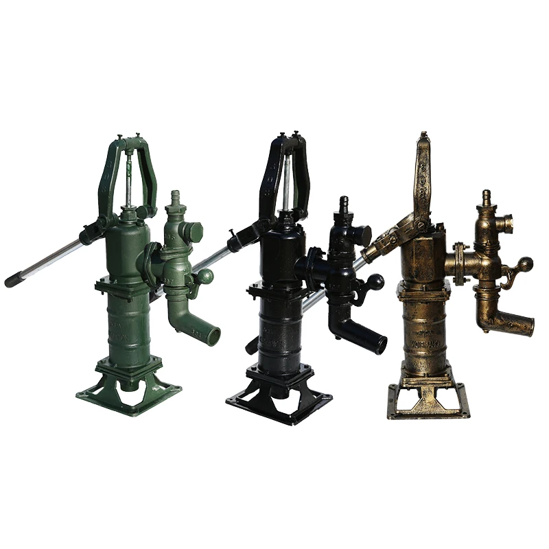 

Old-Fashioned Cast Iron High Lift Jet Pump Manual Taiwan Pressurized Water Well Hand Pump Pressure Head Pressurized Wate