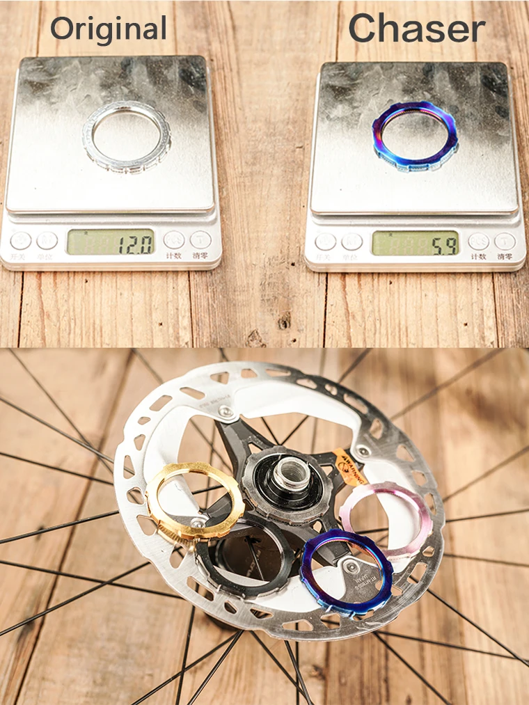 Дисковый тормоз RRSkit TC4 титановый сплав для Campagnolo/Fulcrum