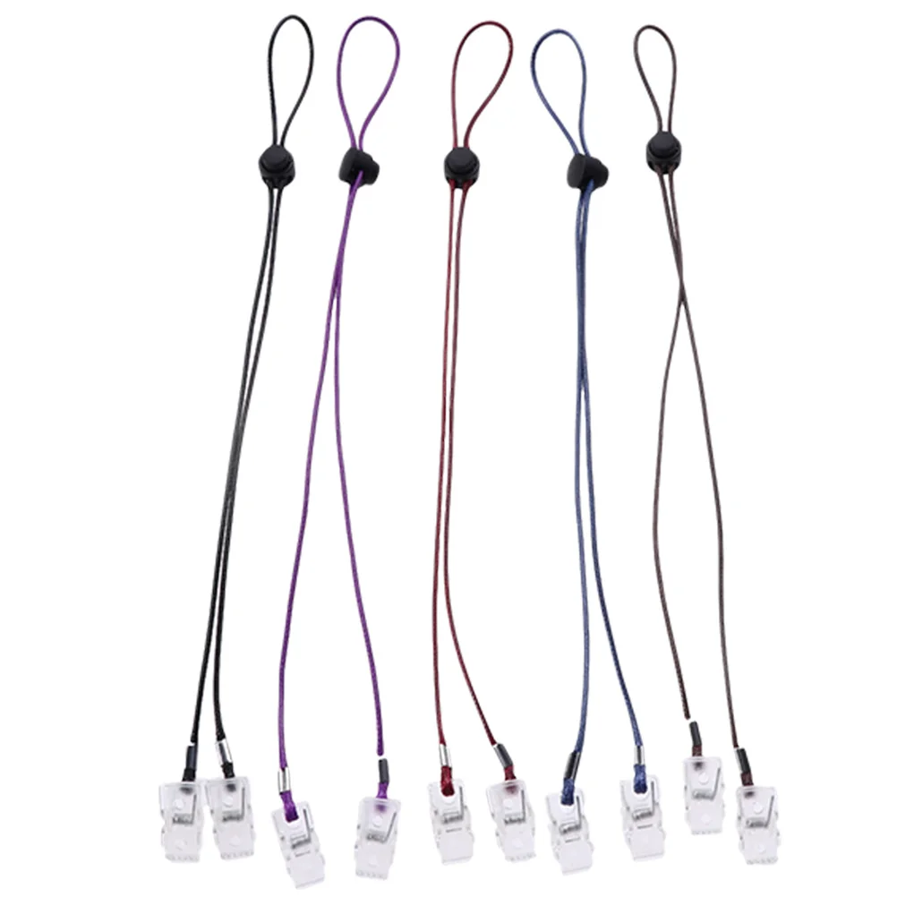 

Napkin Fixing Clips Bibs Adults Neck Strap Napkin Clip Decorative Napkins Napkin Holder Lanyard Flexible Bib Holder