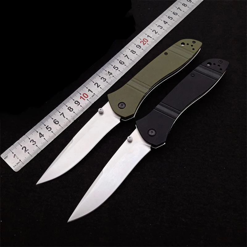 

Высококачественный складной нож BM 710 с ручкой G10, карманные ножи с лезвием D2 для охоты и выживания, тактический инструмент для повседневного использования