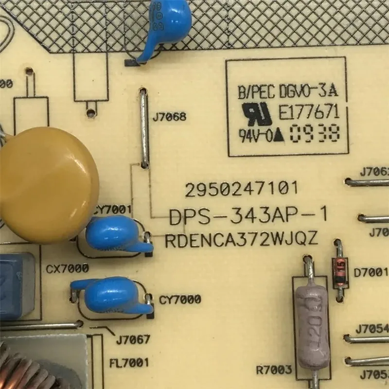Плата питания телевизора DPS 343AP-1 RDENCA372WJQZ