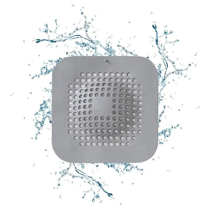 

Силиконовый Фильтр для волос, антиблокирующий фильтр для раковины, кухонные фотофильтры от падения, фильтры для слива душа, пробки для ванны