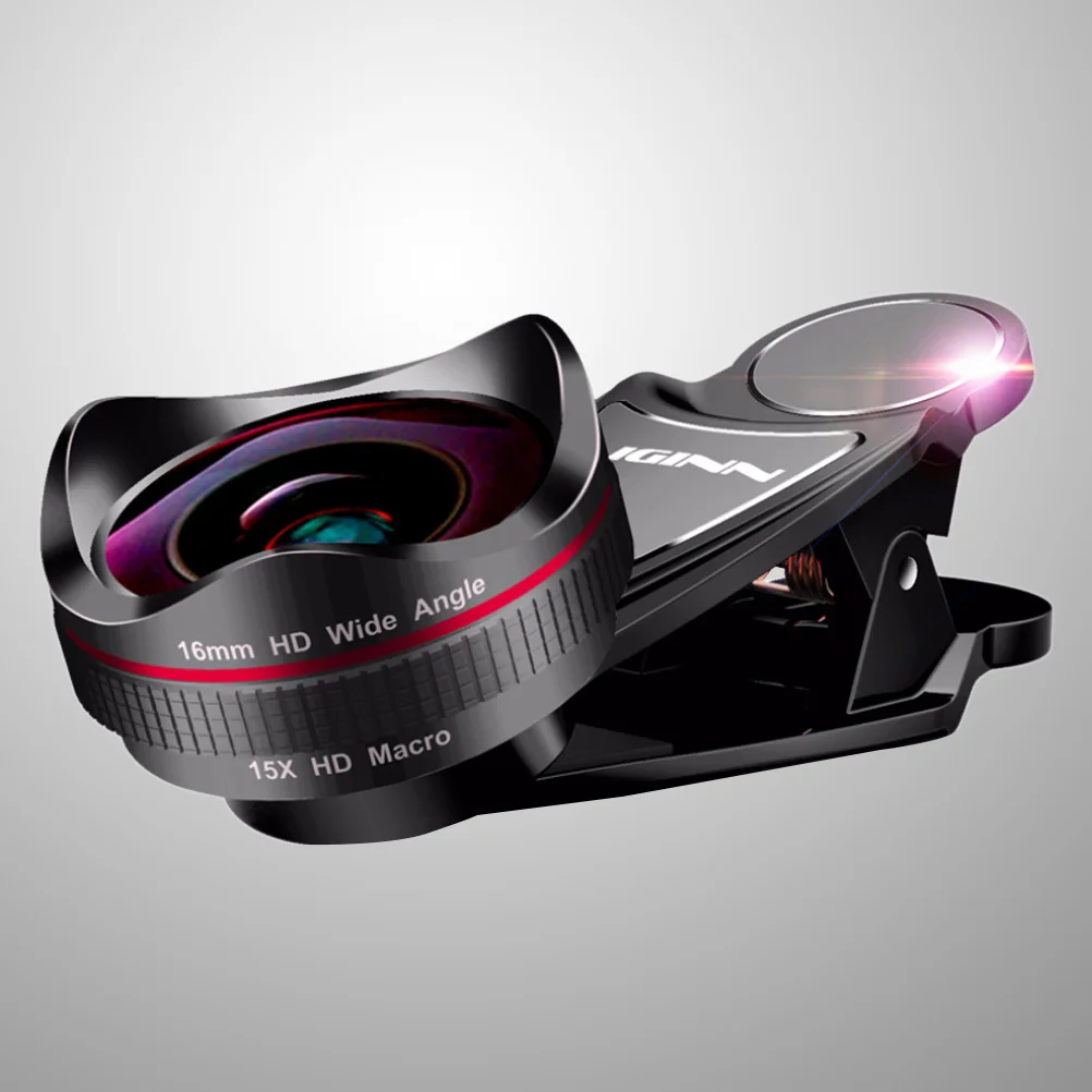 

Lenscamera Wide Angle Kit16Mm Macro 15X 4Kdistortion Degreecell Mobile