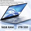 15.6-inch Laptop 16GB RAM 2TB SSD Windows10/11 Gaming Laptop With Fingerprint Backlit BT4.0 Dual WiFi Notebook Portable Computer 2