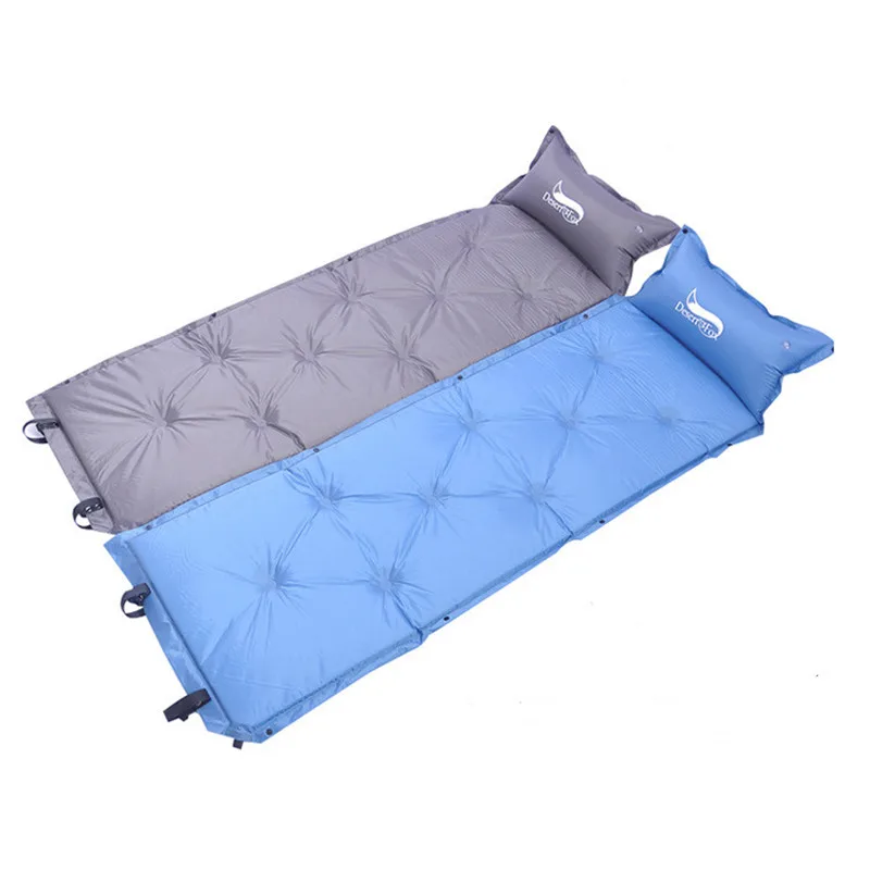 

Outdoor camping can be spliced with automatic inflatable pads, widened and thickened, moisture-proof and explosion-proof pads